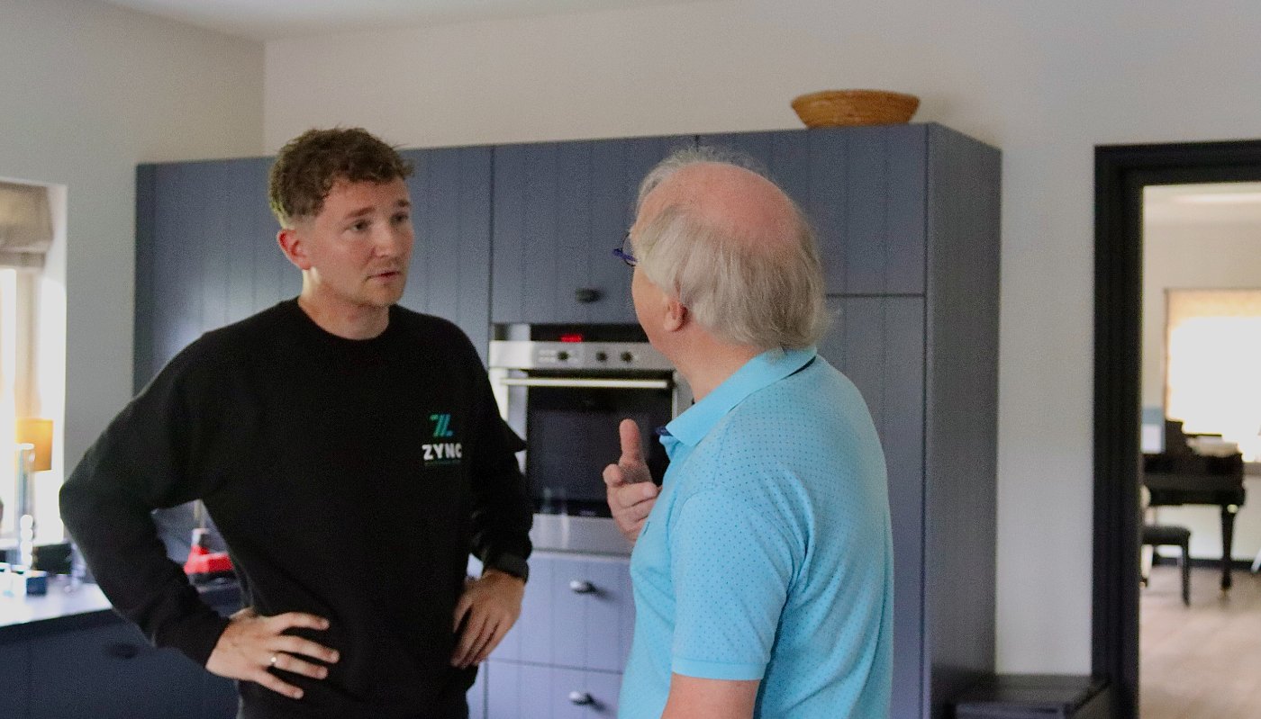 Installatie thuisbatterij